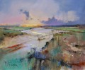 Blakeney de Morston Dawn paisaje marino abstracto